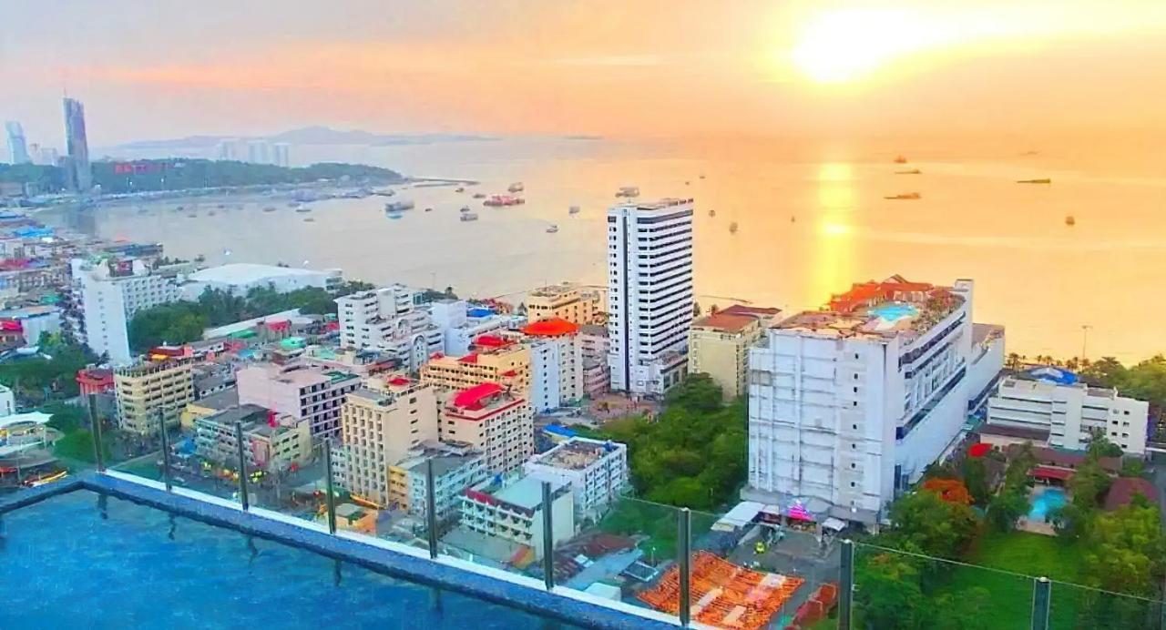 Central Pattaya - Infinity Pool Condo Pattaya View Exterior foto